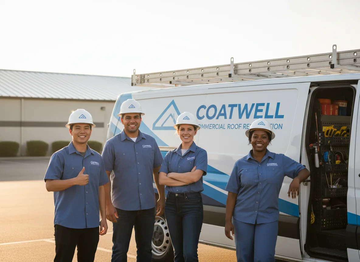 Commercial roof coating company in Jefferson, GA